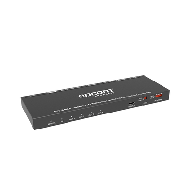 Epcom Proaudio Splitter HDMI / 1x4 Salidas Simultáneas / 4K@60Hz 4:4:4 EPC-B14SA
