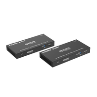 Epcom EPC-EHB150U2 extensor audio/video Transmisor y receptor de señales AV Negro