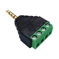 Epcom EP-CON311 conector 3.5mm - 4-Pin Negro, Verde