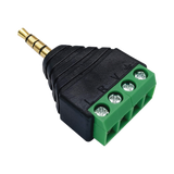 Epcom EP-CON311 conector 3.5mm - 4-Pin Negro, Verde