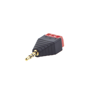 Epcom Proaudio Conector de audio / 3.5mm macho estéreo / Terminal de tornillo 3 pines EP-CON35