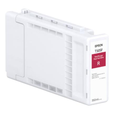 Tinta Epson T50S UltraChrome XD3 350ml Color Rojo, Alta Capacidad, Rendimiento Profesional