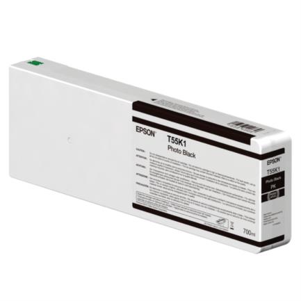 Tinta Epson UltraChrome HD Fotográfico 700 ml Color Negro, Impresión Duradera y Profesional