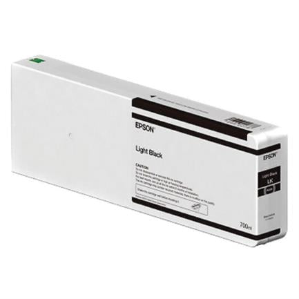 Tinta Epson UltraChrome HD 700 ml Color Negro Claro, Impresoras SureColor de Gran Formato
