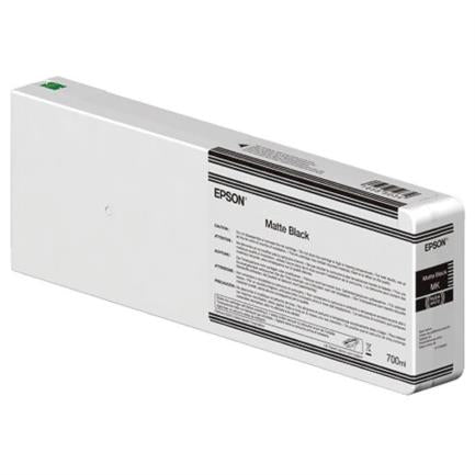Tinta Epson UltraChrome HD 700 ml Color Negro Mate, Impresoras Epson SureColor de Gran Formato