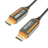 Cable HDMI de Fibra Óptica de 30 Metros (98.43 Pies) | Alta Definición | Versión 2.0 | Alta Velocidad 18Gbps | 4K@60Hz | HDCP 2.2 | Resistente a EMI y RFI