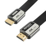 Cable HDMI de 10 Metros (32.81 Pies) | Alta Definición | Versión 2.0 | Alta Velocidad 18Gbps | 4K@60Hz | Conectores Chapados en Oro | Tipo Plano