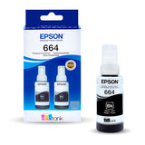 Epson - T664120-2 - Ink tank - Black - L120 L1300 L121