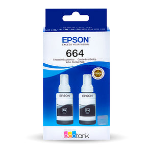 Epson - T664120-2 - Ink tank - Black - L120 L1300 L121