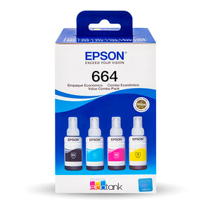 Epson - T664520-4 - Ink tank - Color - Pack full set L120 L