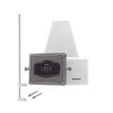 Epcom EP-TB-4GV2-CMLP amplificador de señal celular Amplificador de señal móvil para interior Negro, Gris, Blanco