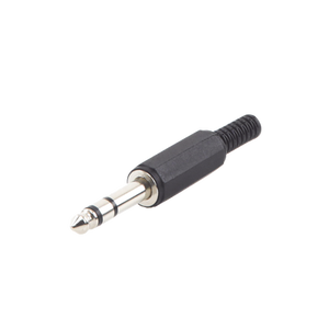 Epcom EP-TRS cambiador de género para cable 6.35mm Negro, Acero inoxidable