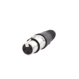 Conector XLR 3 Pines Hembra | Ideal para Conexiones de Micrófonos y Mezcladoras | Equipo de Audio Profesional