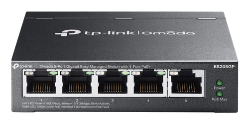 ES205GP - TP-Link Omada ES205GP dispositivo de redes Gestionado Si Si 5