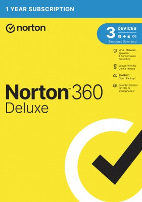 Antivirus NORTON ESD con Protección en Tiempo Real, Firewall Integrado y Escaneo Automático