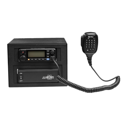 ESNRUC - Epcom Industrial Gabinete Universal Metálico / Montaje Radio Base y Fuente / Compatible Kenwood