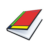 Libreta 1/4 pasta dura forma francesa Es
