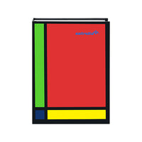 Libreta 1/4 pasta dura forma francesa Es