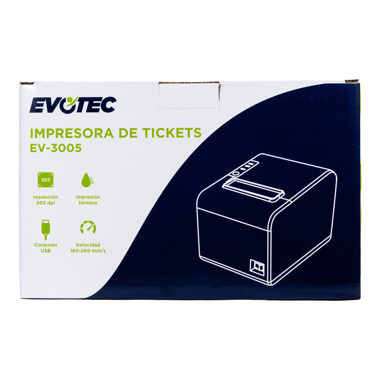 Evotec EV-3005 Impresora de Tickets Térmica — EV-3005-06.jpg