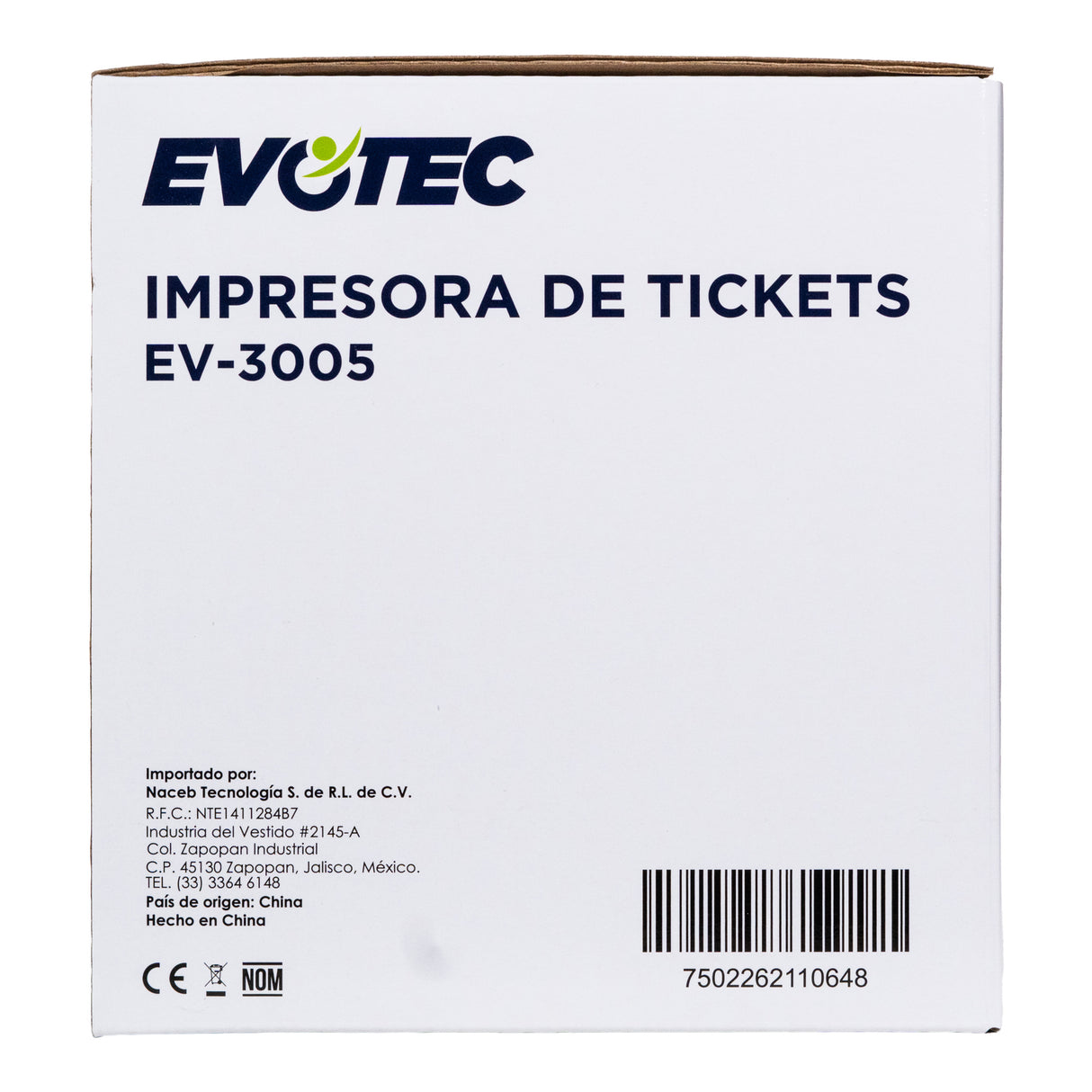 Evotec EV-3005 Impresora de Tickets Térmica — EV-3005-11.jpg