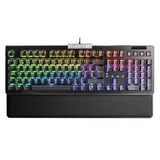 Teclado Gamer EVGA Z15 RGB Switch Clicky Speed Bronze Alámbrico Magnético Negro