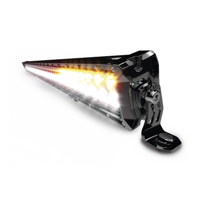 EW-3420 - Barra de luz LED clara/ ambar, 12-24 Vcc, 12,600 lumenes, IP67