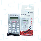 Calculadora Nextep 8 Dígitos De Bolsillo Batería Con Cordón - Ne-187C FullOffice.com
