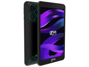Ghia GA8N2N tableta Allwinner 64 GB 17.8 cm (7") 4 GB Android 14 Negro, 1280 x 800 Pixeles