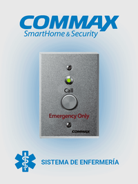 COMMAX ES-400 pulsador para timbre Gris Alámbrico