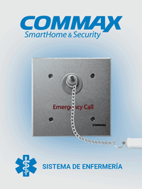 COMMAX ES-420 Botón de alarma de pánico Alámbrico Alerta médica