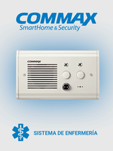 COMMAX JNS-4CS sistema de alerta de emergencia médica Blanco Botón de SOS