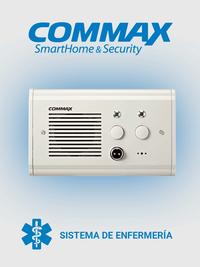 COMMAX JNS-4CS sistema de alerta de emergencia médica Blanco Botón de SOS