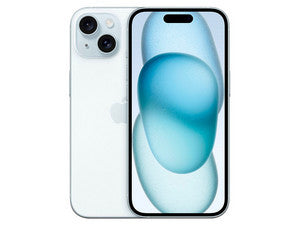 Smartphone Apple iPhone 15: Procesador A16 Bionic, 128GB, Pantalla 6.1", Bluetooth 5.3, Wi-Fi, 5G, iOS, Azul.