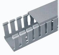 Panduit Canaleta Ranurada PVC Tipo F 32 mm Ancho, 28.7 mm Alto, 2 m Largo