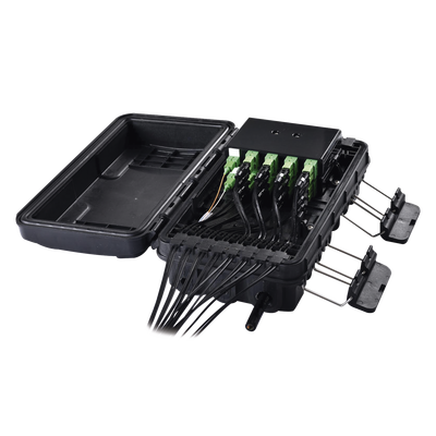 FDP-420E-16 - Fiberhome Caja de Distribución de Fibra Óptica / 24 Empalmes / 16 Puertos SC/APC Simplex