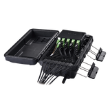 FDP-420E-16 - Fiberhome Caja de Distribución de Fibra Óptica / 24 Empalmes / 16 Puertos SC/APC Simplex