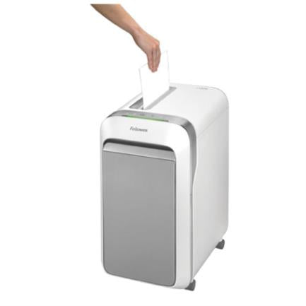 Trituradora Fellowes Powershred LX220 Microcorte 20 Hojas 8 Galones Blanco
