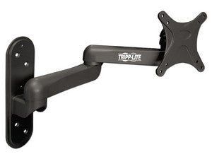 Soporte de pared TrippLite DWM1327SE giratorio e inclinable para TV y monitores de 13" a 27", VESA 100x100, 25kg