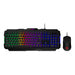 FORGE GK100 COMBO US - MSI FORGE GK100 COMBO Teclado Juego Alámbrico USB Interruptor de membrana