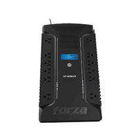 Forza Power Technologies HT-650LCD sistema de alimentación ininterrumpida (UPS) Línea interactiva 0.65 kVA 390 W 12 salidas AC