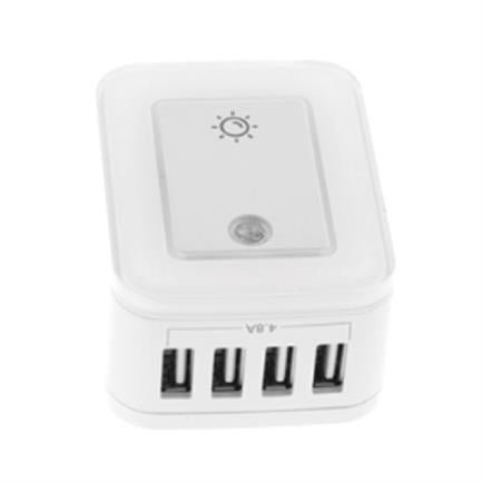 Forza Power Technologies FWT-4012USB cargador de dispositivo móvil Universal Blanco Corriente alterna Interior