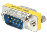 StarTech.com Cambiador de Género DB9 Serie Slimline - M/M Cable DB-9 DB-9 Macho Macho