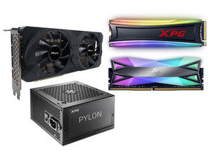 Memoria RAM DDR4 XPG D60 16GB, SSD M.2 S40G 512GB, Fuente Poder Pylon 850W, RTX 3060