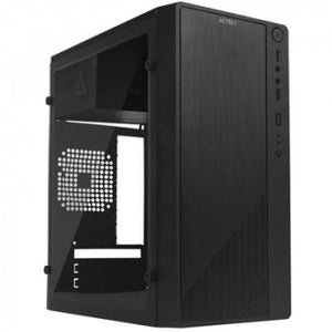 Acteck Kioto GC220 Micro Tower Negro 500 W, Micro ATX, Mini-ITX, Acrílico