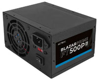Acteck AC-938143 unidad de fuente de alimentación 500 W 20+4 pin ATX ATX Negro