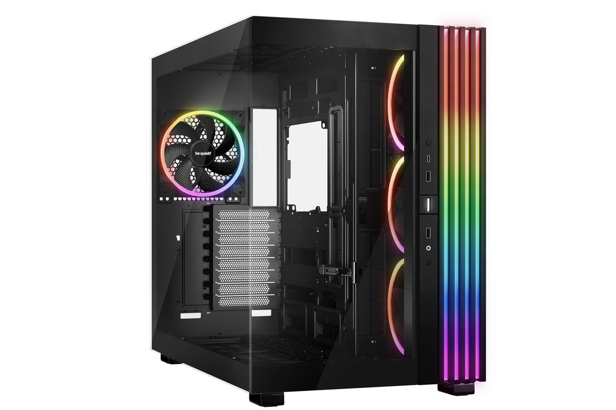 Gabinete Gaming Be Quiet Light Base 900 FX Black, ATX, 3 Ventiladores, 360mm Radiador