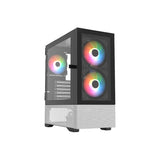 Balam Rush Nitrox Crystal 5500 CBW Midi Tower Negro, Blanco, Micro ATX, Mini-ITX, Metal