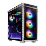 XPG BATTLECRUISER carcasas ordenador SPCC Midi Tower PC Negro, Blanco
