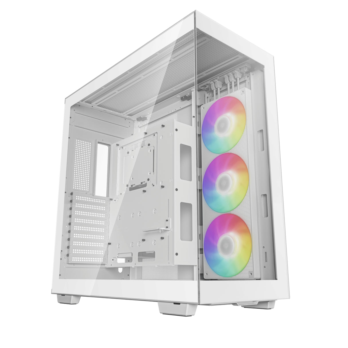 DeepCool Gabinete Gaming CH780, R-CH780-WHADE41-A-1, Soporte ATX, Ventilación Eficiente, Diseño Moderno