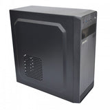Evotec EV-1004 gabinete de computadora Escritorio Negro 600 W, ATX, Micro ATX, Mini-ATX
